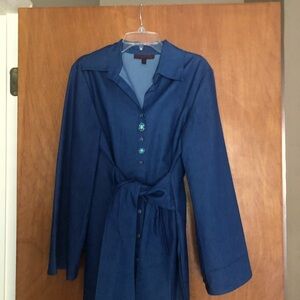 Denim Jean shirt jacket.